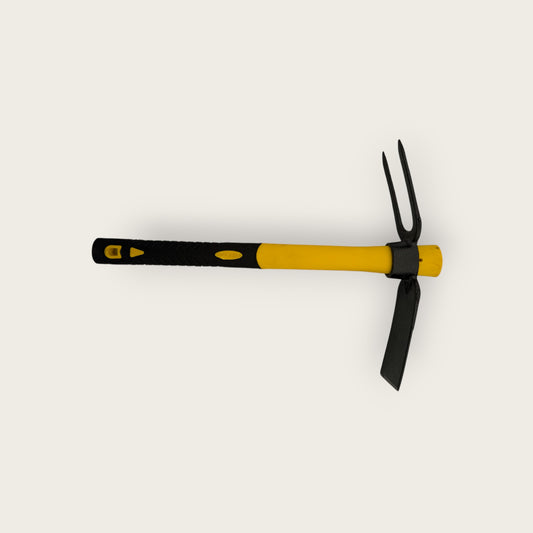 Mattock with Rubber-Grip Handle