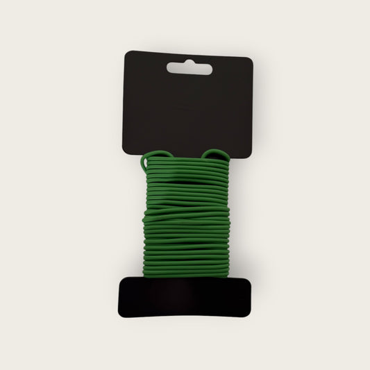 5mm x 5.2m Green Soft Twist Plant Tie
